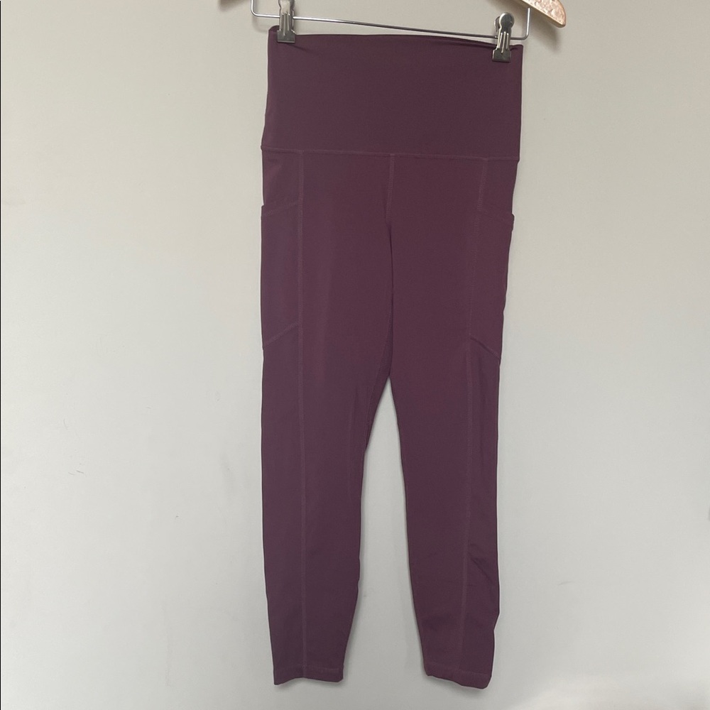 Yogalicious Deep Purple High-Waist Leggings
